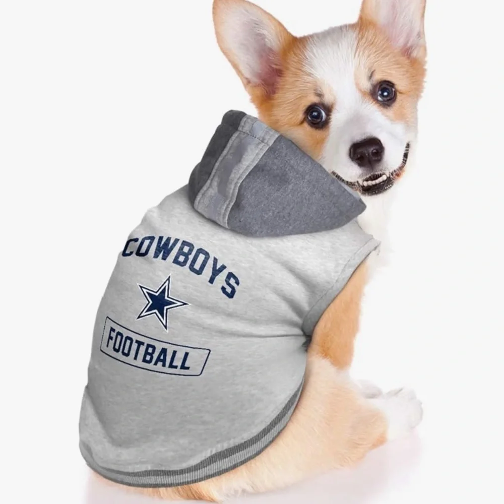 NFL Dallas Cowboys Dog Hoodie Size XS or Small